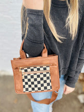 Load image into Gallery viewer, Checkmate Tote (includes crossbody strap)