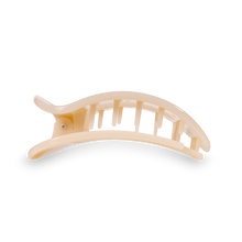 Load image into Gallery viewer, Teletie Almond Beige Round Flat Clip