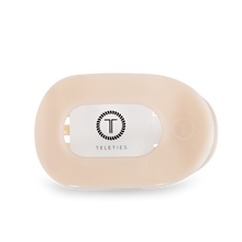 Load image into Gallery viewer, Teletie Almond Beige Round Flat Clip