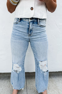 Blakely Hailey Distressed Crop