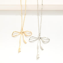 Load image into Gallery viewer, Bow Necklace
