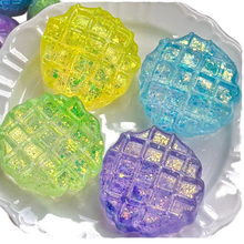 Load image into Gallery viewer, Glitter Waffle Squishy
