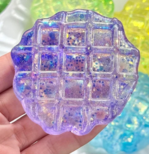 Load image into Gallery viewer, Glitter Waffle Squishy
