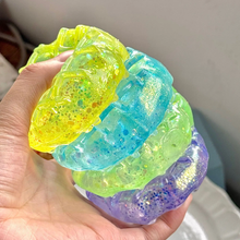 Load image into Gallery viewer, Glitter Waffle Squishy
