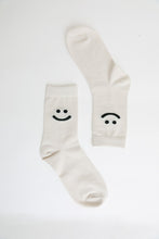 Load image into Gallery viewer, Smiley Face Crew Socks
