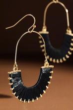 Load image into Gallery viewer, Raffia Arch Earrings
