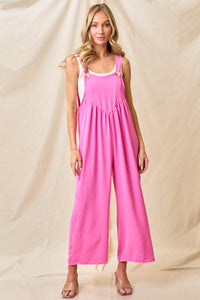 Candy Pink Jumpsuit