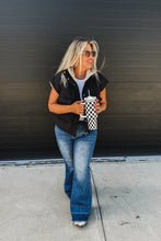 Load image into Gallery viewer, Tan &amp; Black Reversible Vest

