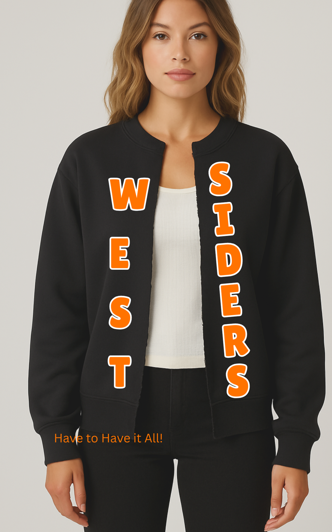 Siders Raw Sweatshirt Cardigan Preorder