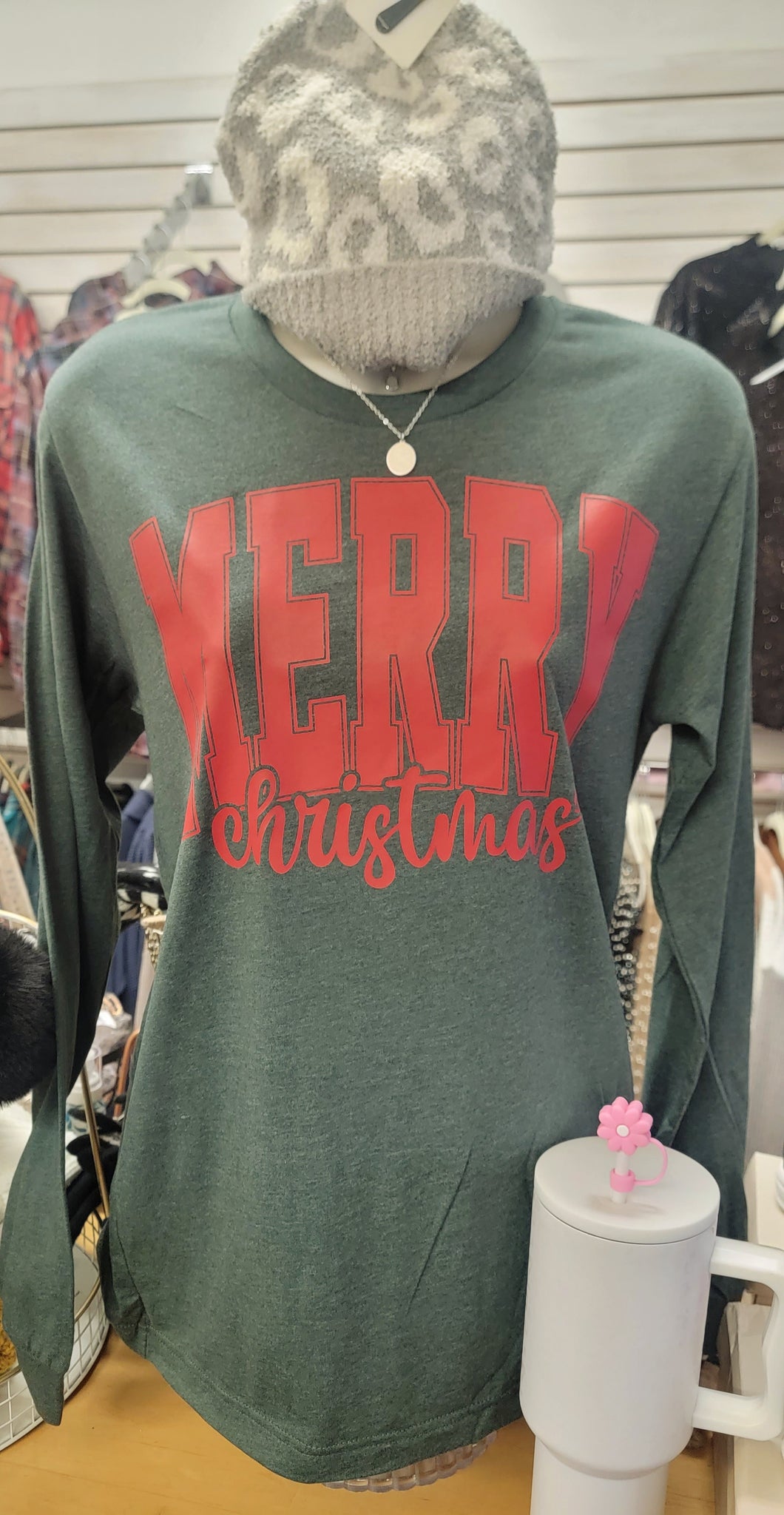 Long Sleeve Merry Christmas Tee