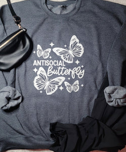 Anti Social Butterfly Sweatshirt