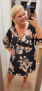 Black Floral Dress