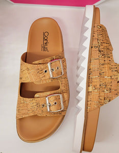 Glitter Cork Dash Sandal