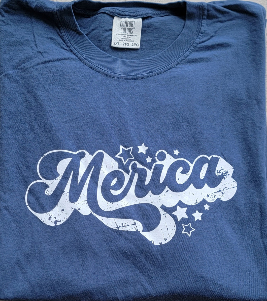 Merica Comfort Colors Tee (2-3 day)