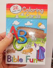 Load image into Gallery viewer, Bible Fun Coloring Cards
