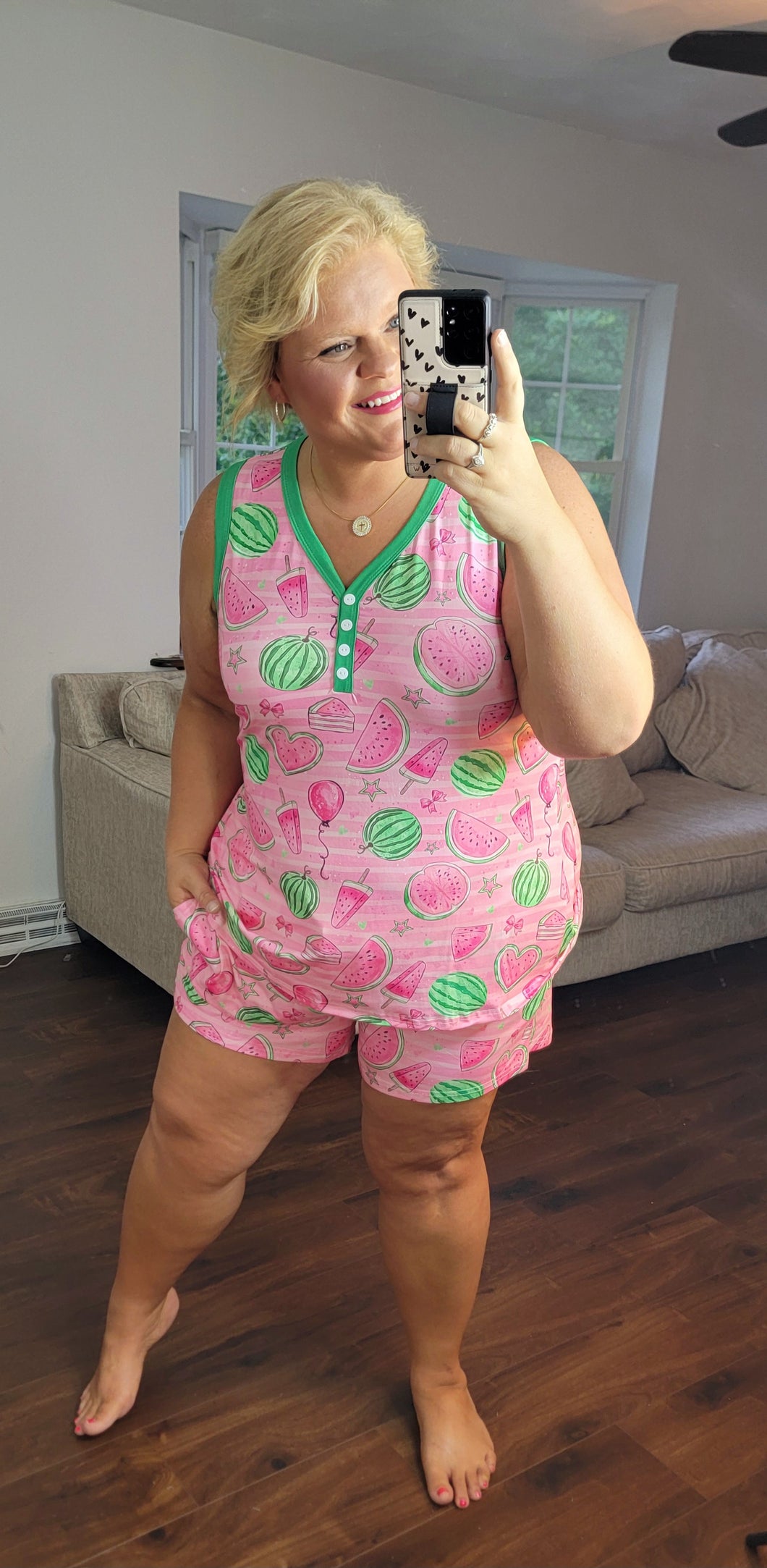 Shirley Watermelon Tank PJs