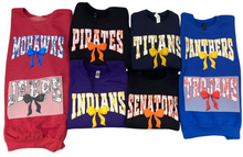 Load image into Gallery viewer, Adult Bow School Spirit Sweatshirt

