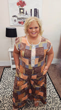 Load image into Gallery viewer, Patchwork Button Down Romper
