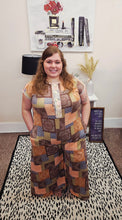 Load image into Gallery viewer, Patchwork Button Down Romper
