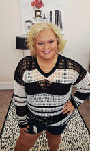 Load image into Gallery viewer, Take Me to the Beach Crochet Sweater
