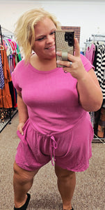 Comfy Ribbed Romper