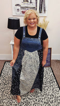 Load image into Gallery viewer, Denim Patchwork Overall Dress
