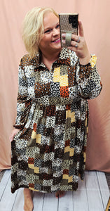 Mixed Leopard Maxi