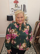 Load image into Gallery viewer, Hunter Floral Blouse
