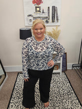 Load image into Gallery viewer, Shirley Thumbhole Mesh Top
