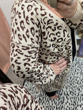 Load image into Gallery viewer, Long Leopard Cardigan
