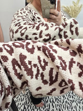 Load image into Gallery viewer, Long Leopard Cardigan
