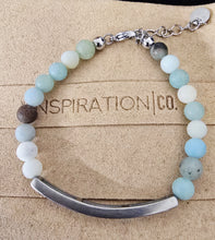 Load image into Gallery viewer, Kind Heart. Fierce Mind. Brave Spirit. Bracelet
