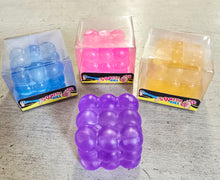 Load image into Gallery viewer, Bumpy Squeezy Cube Squishy

