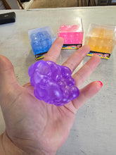 Load image into Gallery viewer, Bumpy Squeezy Cube Squishy
