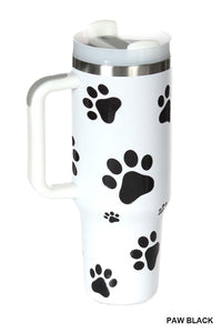 Paw Print 40 oz Tumbler