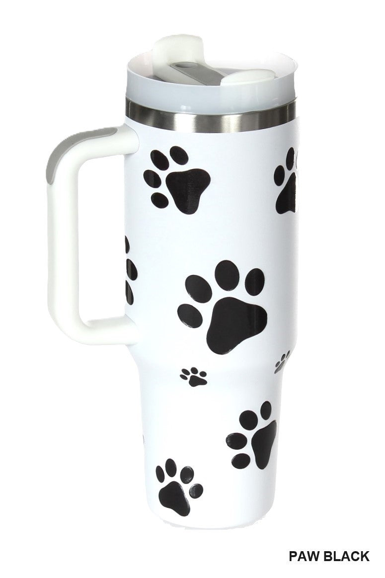 Paw Print 40 oz Tumbler