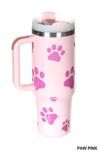 Load image into Gallery viewer, Paw Print 40 oz Tumbler
