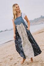 Load image into Gallery viewer, Denim Patchwork Overall Dress
