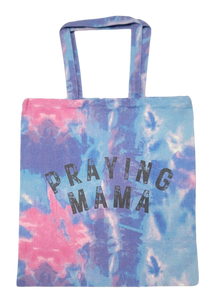 Praying Mama Canvas Tote Bag