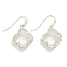 Load image into Gallery viewer, Crystal Clover Earrings
