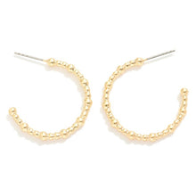 Load image into Gallery viewer, Beaded Hoops
