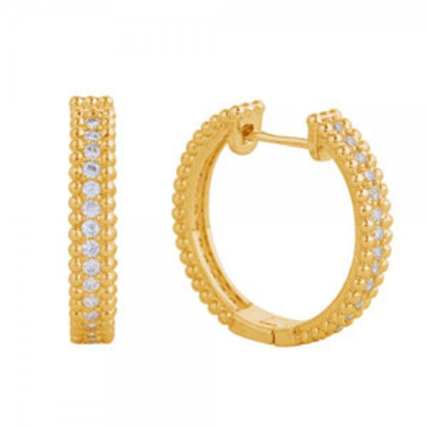 Baguette Hoop Earrings