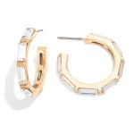 Load image into Gallery viewer, Glass Crystal Drop Earring
