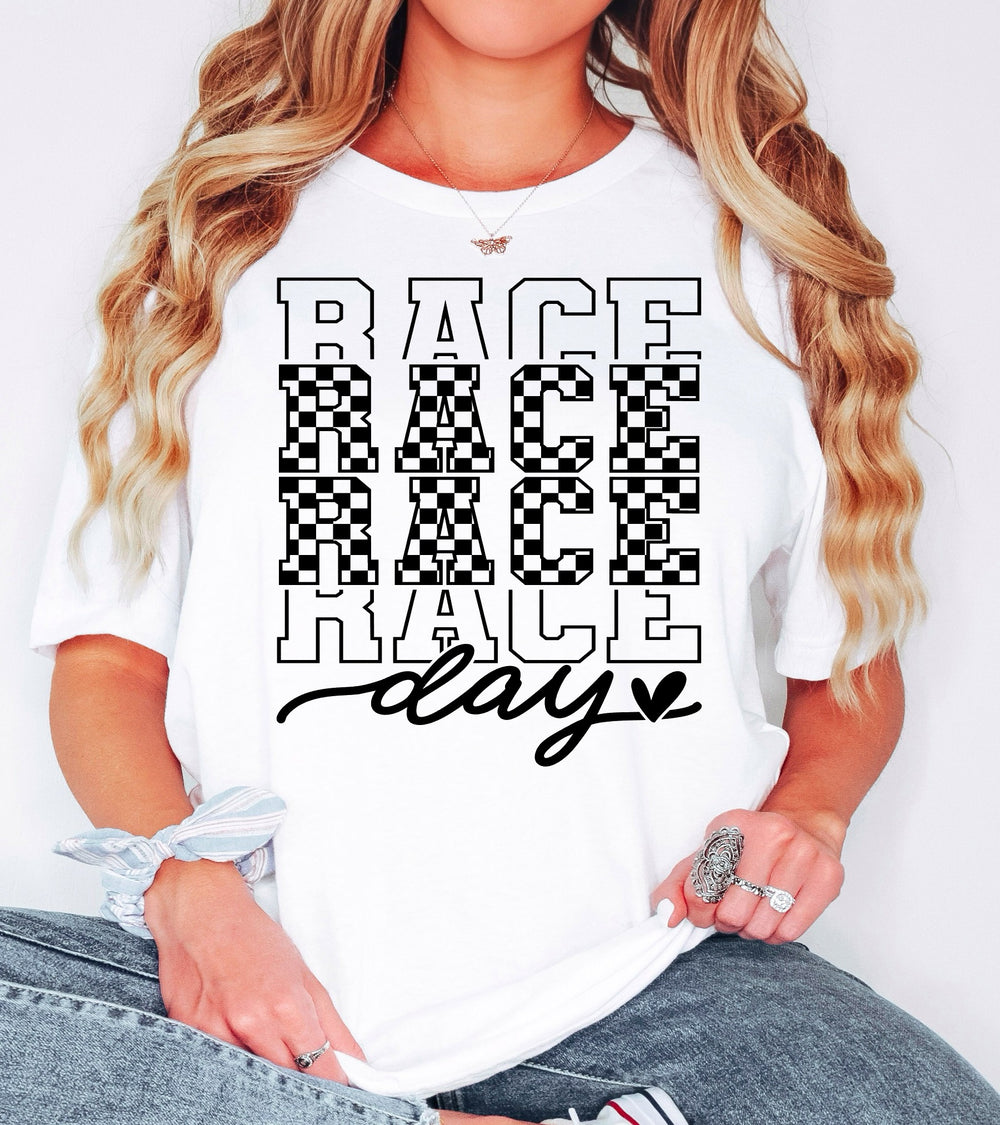 Race Day Comfort Color Tee