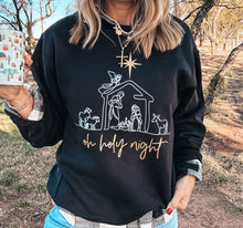 Load image into Gallery viewer, Oh Holy Night Sweatshirt Preorder
