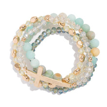 Load image into Gallery viewer, Cross Bracelet Stack
