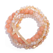 Load image into Gallery viewer, Cross Bracelet Stack
