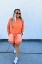 Load image into Gallery viewer, Blakely Tangerine Ribbed Set
