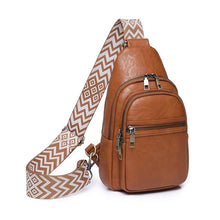 Load image into Gallery viewer, Camel Aztek Strap Sling Bag
