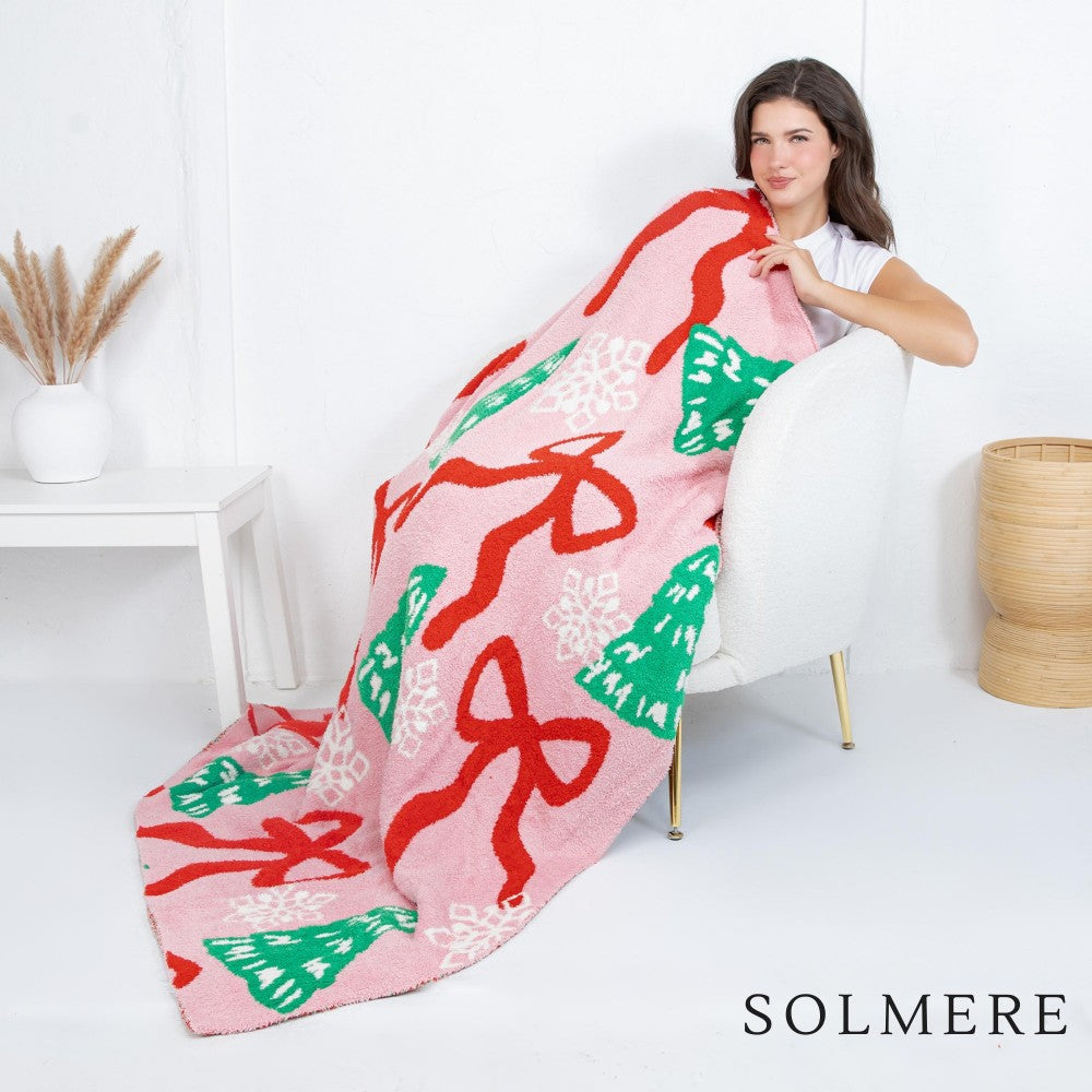 Bows & Trees Blanket Preorder (ETA 10-1)